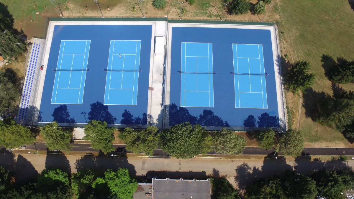 Динамик построи нов тенис комплекс в НСА за подготовка на млади треньори.